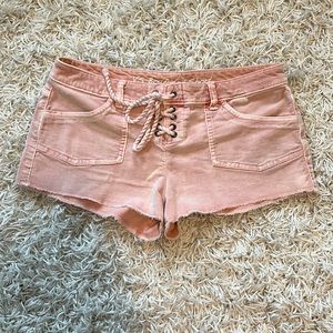 Victoria Secret Soft Pink Corduroy Boyfriend Shorts 6